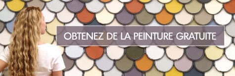 Obtenez de la peinture gratuite