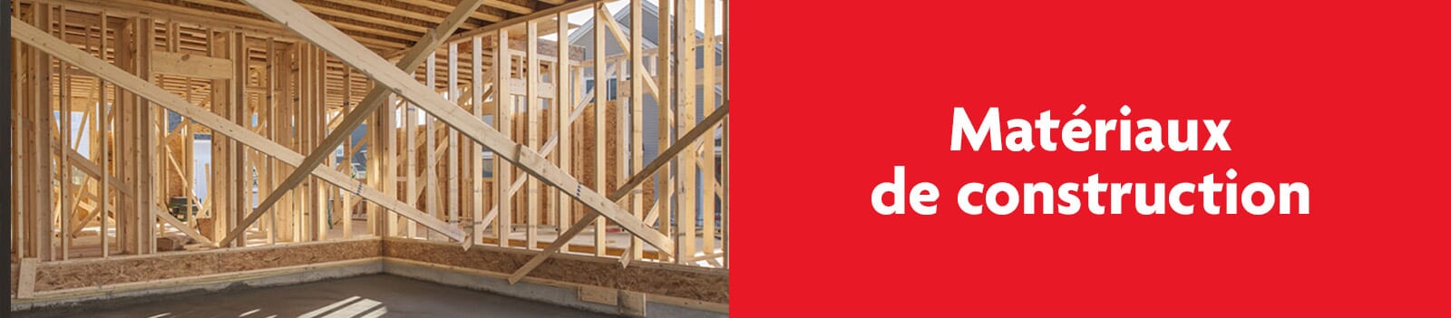 Matériaux de construction