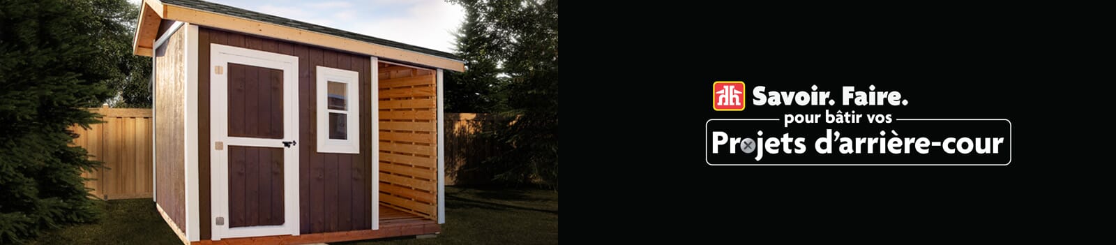 Projets pour l'arriere cour